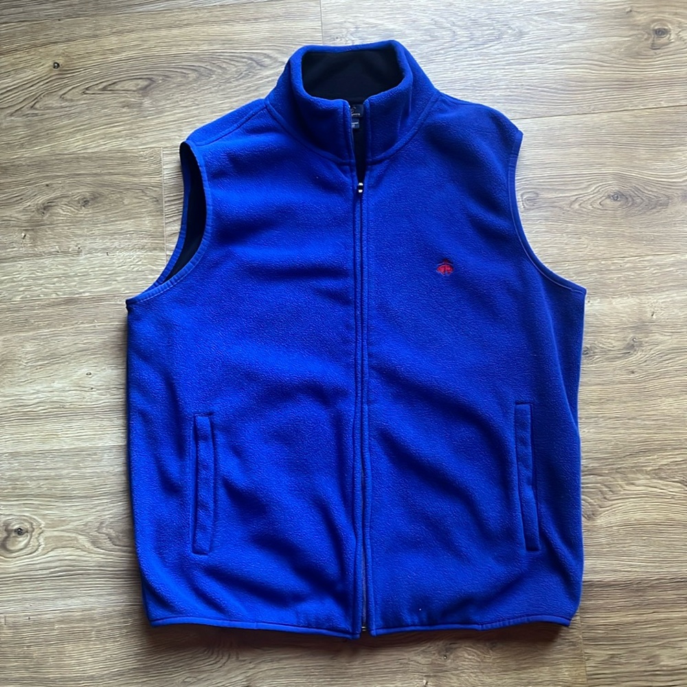 Brooks Brothers performance fleece vest